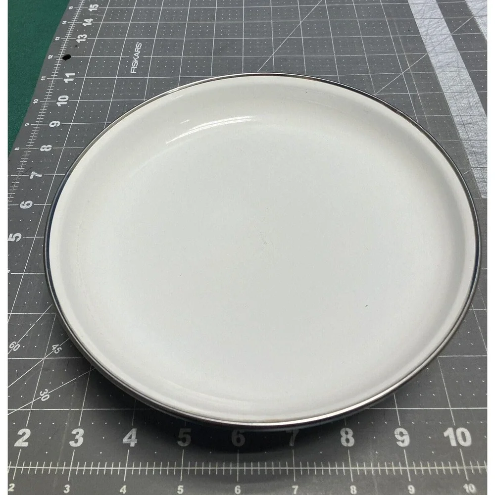 Enamel Lid Saucepan 8 1/4